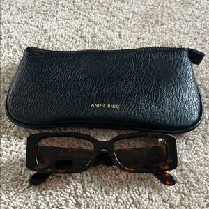 Anine Bing Tortoise Sunglasses